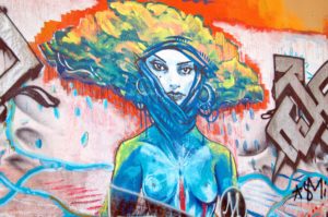 Grafiti mujer